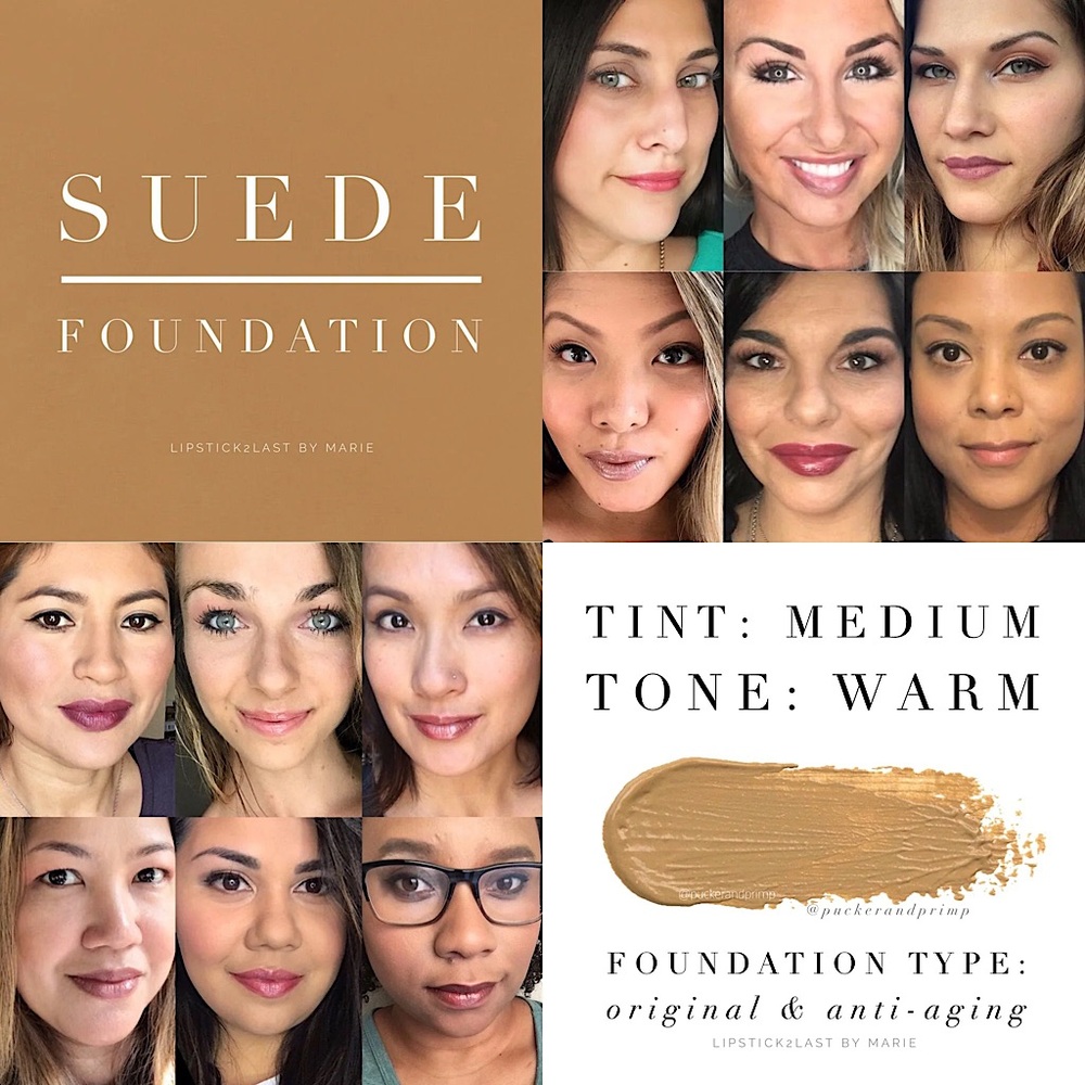 SeneGence MakeSense Advanced Anti-Aging Foundation Tester Size Suede NEW